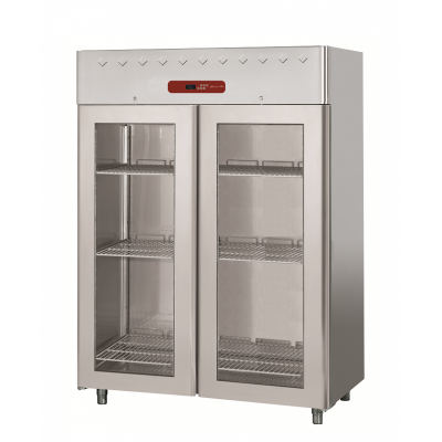 Armoire de congelation ventilee 1400l avec porte vitree 3039