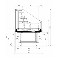 Bac froid semi vertical 2 niveaux latitude 3445