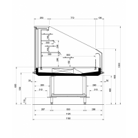 Bac froid semi vertical 2 niveaux latitude 3446