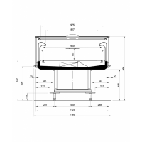 Bac ilot refrigere latitude ls ferme bonnet neve 3442