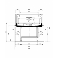 Bac refrigere latitude ouvert bonnet 3426