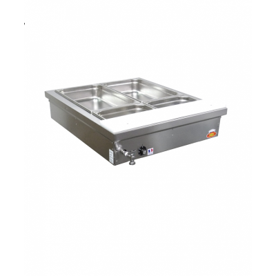 Bain marie transportable a poser 4253