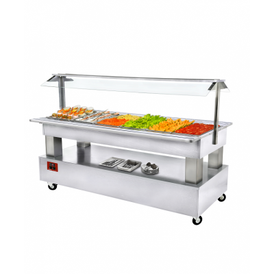 Buffet salad bar central refrigere 6xgn11 2459