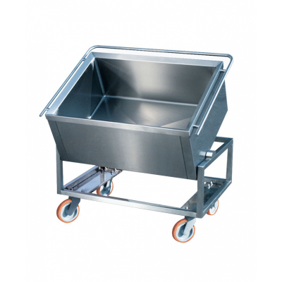 Chariot basculant pour aliments de 160L