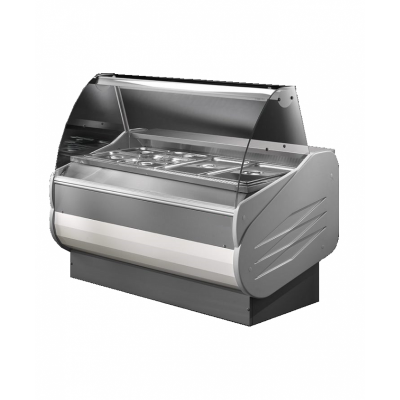 Comptoir bain marie vitre bombee chambery 3888