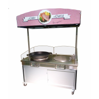 Cuisine mobile 2 plaques de cuissons electriques 4262