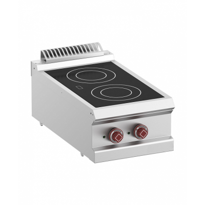 Cuisiniere electrique vitroceramique 2 zones 5291