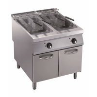 Friteuse electrique sur meuble 1 ou 2 cuves de 23 litres 3120