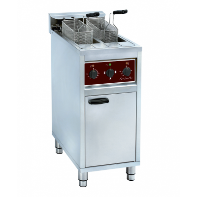 Friteuse electrique sur meuble 2x10 litres 2312