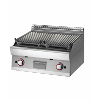 Grill pierre de lave grille en fonte 660