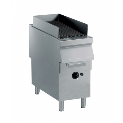 Grill vapeur gaz sur pietement largeur 400800mm 4931