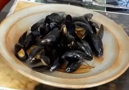 Moules au naturel