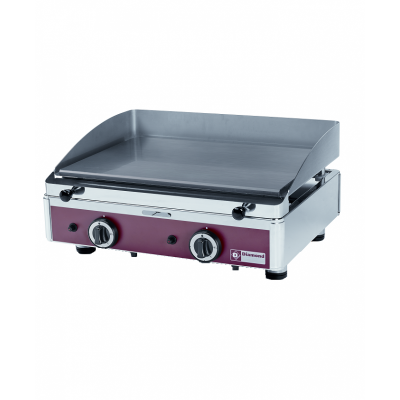 Plancha electrique surface lisse chromee 623