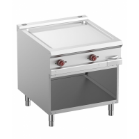 Plaque de cuisson electrique lisse chromee simple ou double 5515