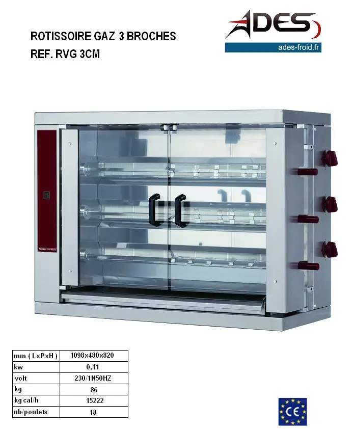 Rotissoire rvg3 cm bis