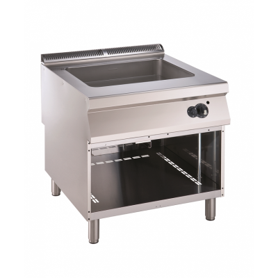 Sauteuse cuiseur gaz cuve de 22l sur meuble 3171