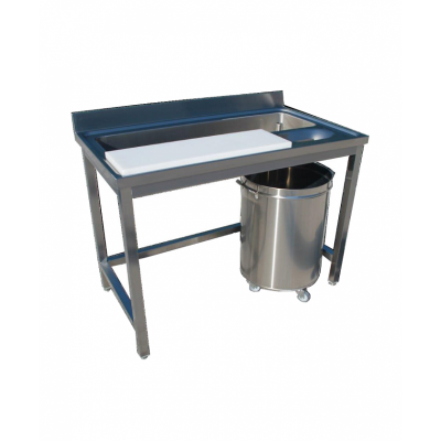 Table de preparation et lavage legumes 838