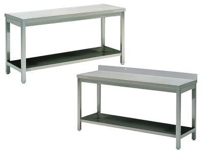 Table inox boucherie charcuterie traiteur