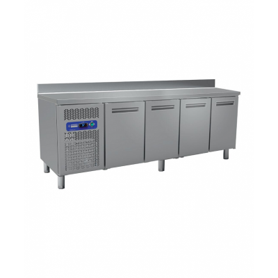 Table refrigeree avec dosseret 2 a 4 portes gn11 1419