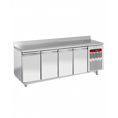 Table refrigeree negative ventilee murale 2 a 4 portes 2439