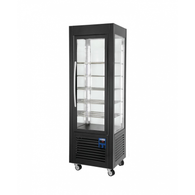 Vitrine 4 faces vitrees pour surgeles 360 l 980