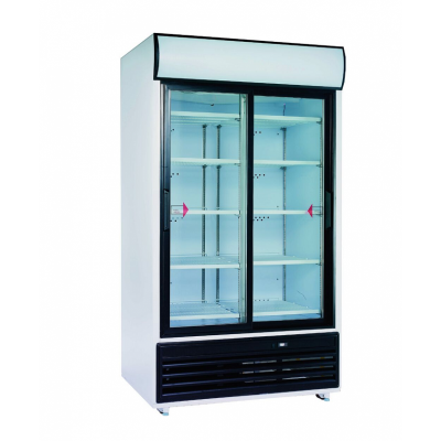 Vitrine a boissons 2 portes glissieres 309