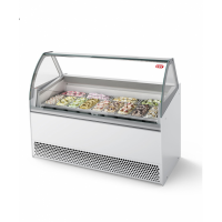 Vitrine panoramique pour glace vrac 10 a 13 bacs 5408