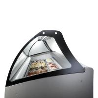 Vitrine panoramique pour glace vrac 10 a 13 bacs 5411