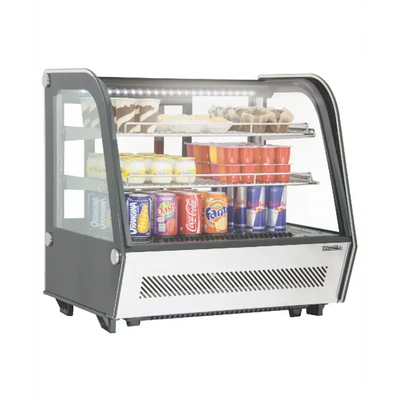 Vitrine refrigeree a poser 120l et 160l