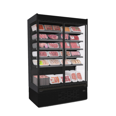 Vitrine refrigeree faible profondeur avec portes tempera efficia 5603