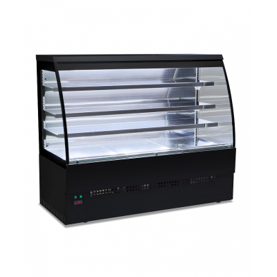 Vitrine refrigeree froid positif semi verticale 4025