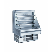 Vitrine refrigeree semi verticale froid ventile mandy 944