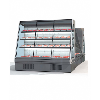 Vitrine refrigeree verticale portes coulissantes drift bonnet 3402