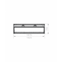 Vitrine semi verticale refrigeree orion sv slim 5391